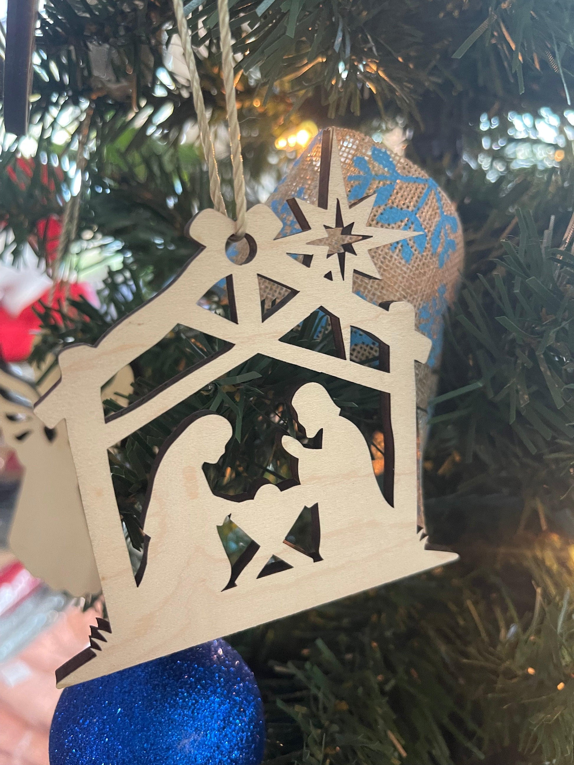 Wooden Ornaments - Free Rein on Main